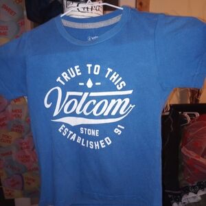 Volcom Kids Blue Graphic T-Shirt